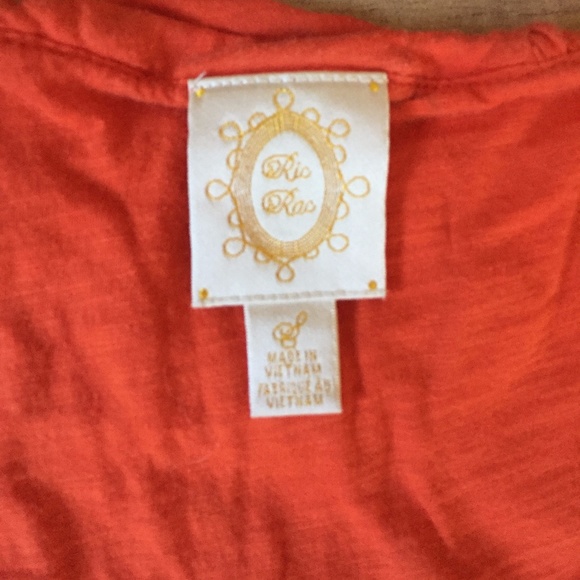 Anthropologie Rio Ras Orange Tank Top S - Picture 7 of 9